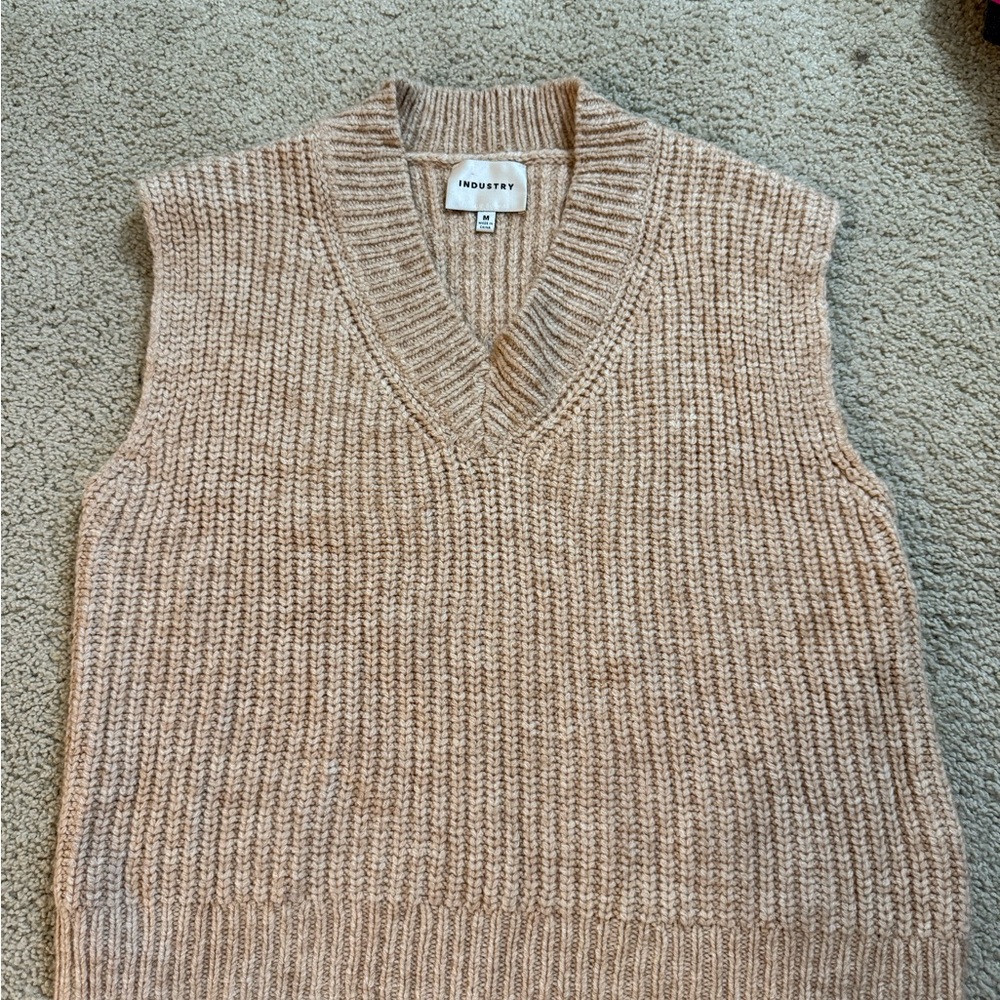 Women’s Tan Sweater Vest